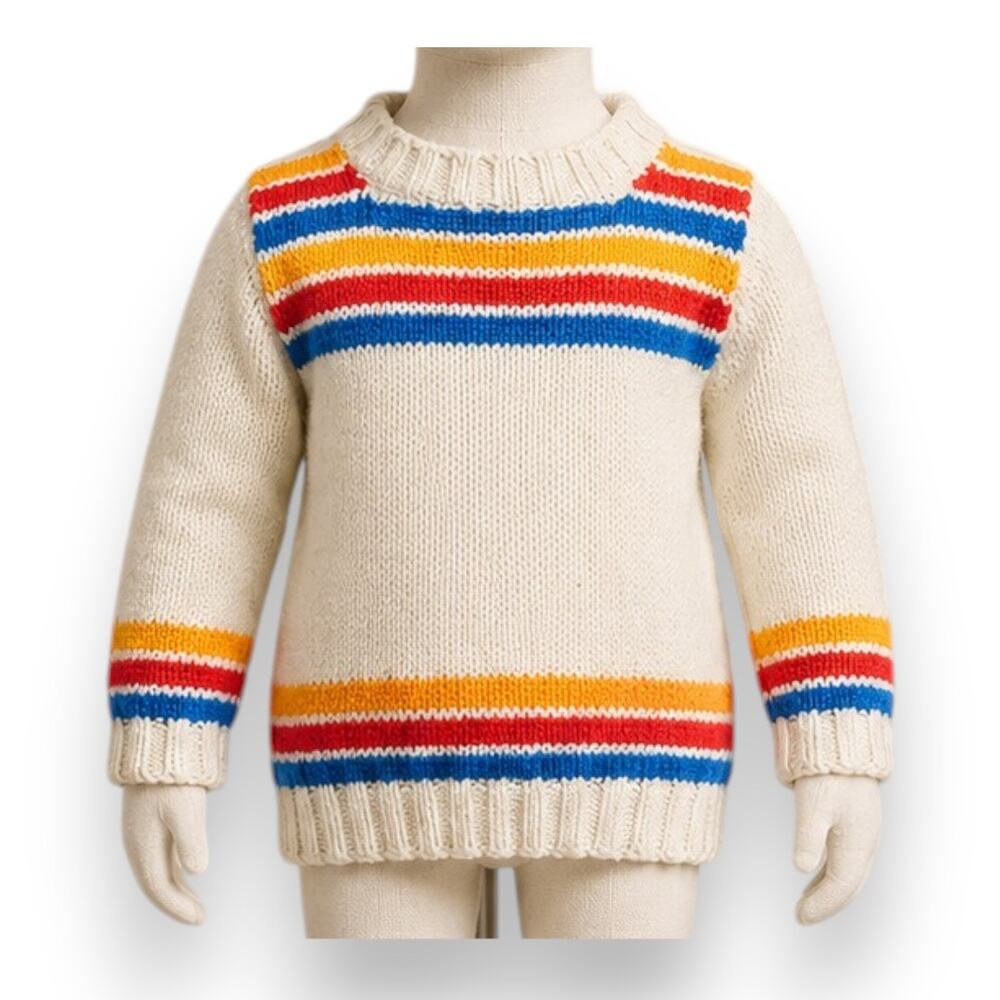 Vintage hand knit sweater
